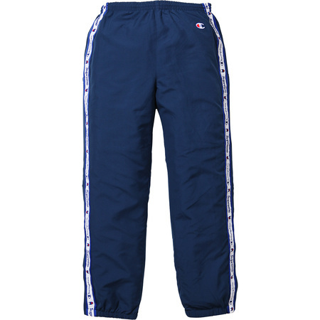 美品 14AW Supreme x Champion Warm Up Pant Sサイズ チャンピオン ウォーム アップ パンツ Navy ネイビー_参考写真