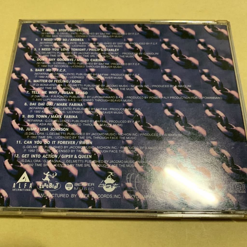 ザッツ・ユーロビート THAT’s EUROBEAT NON STOP MIX vol.12 CD