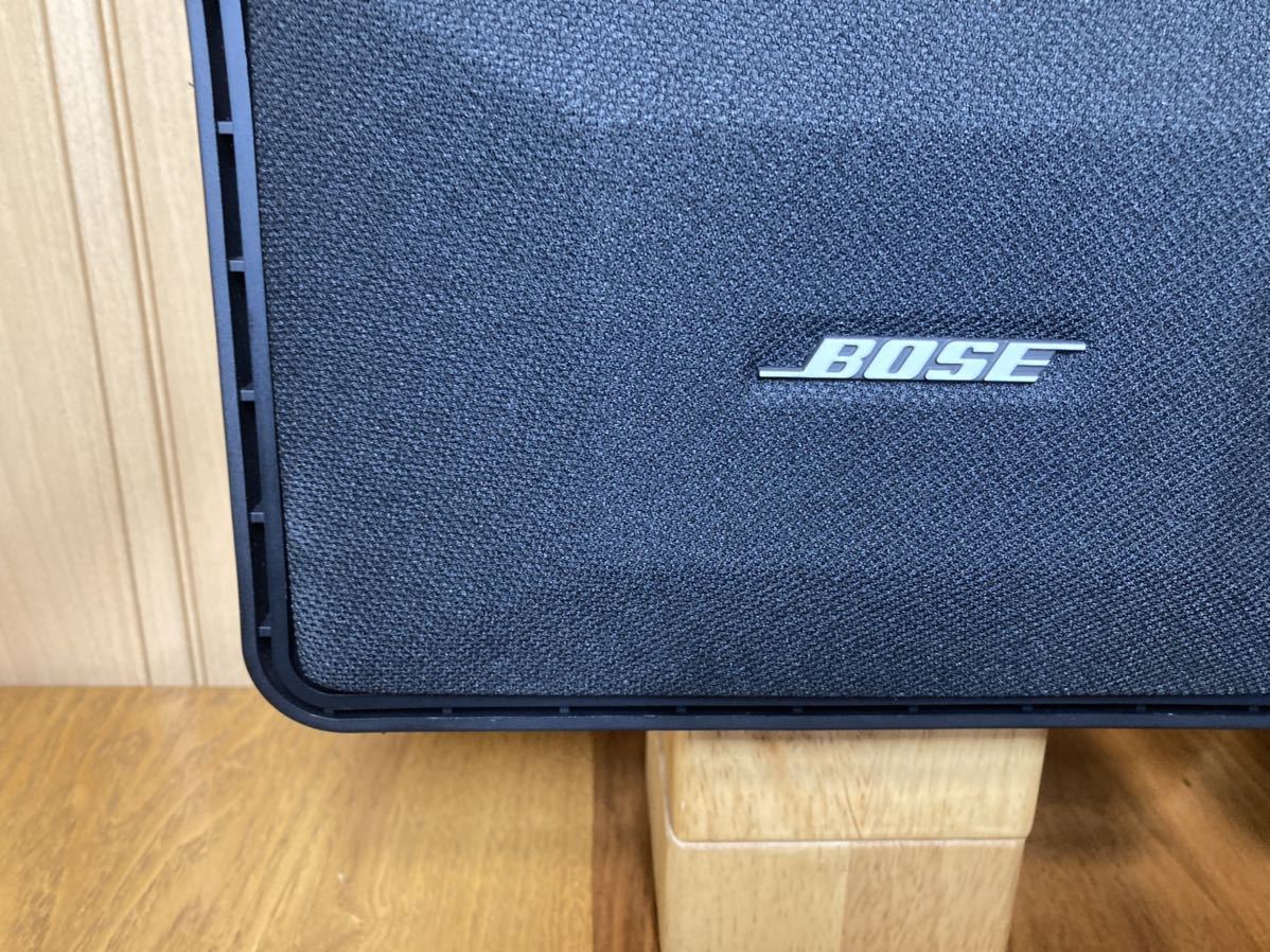 BOSE101MMBブラック4台+純正吊り金具CW-30B付き、太文字7桁黒吊り下げ