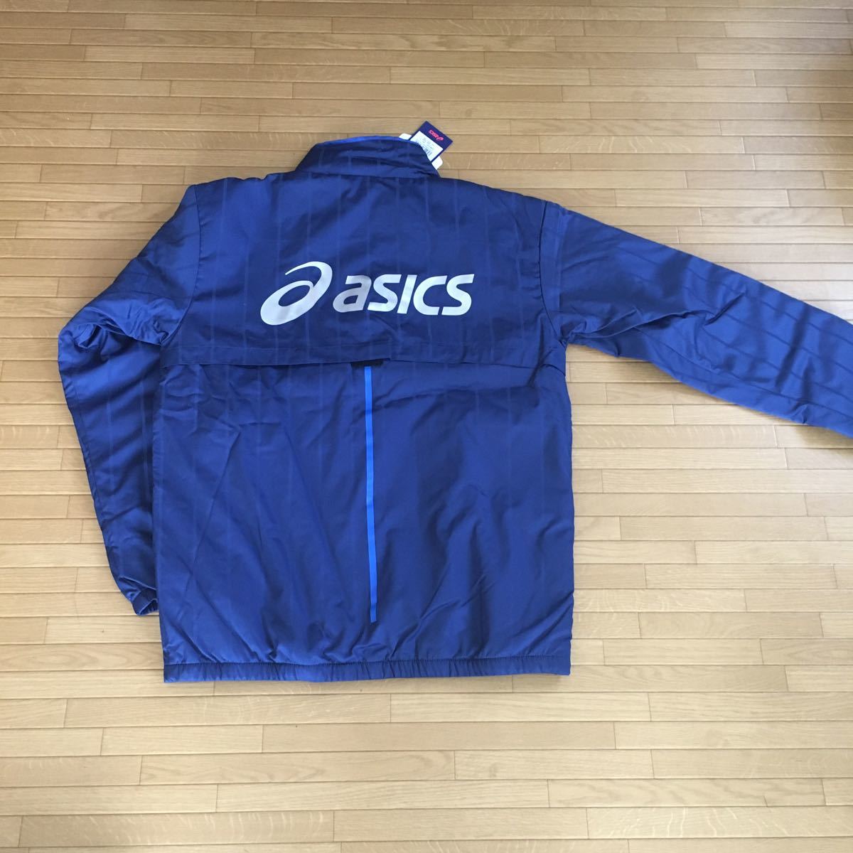 税込) アシックス ウォーマー メンズLサイズ 新品 上下セット ウィンド