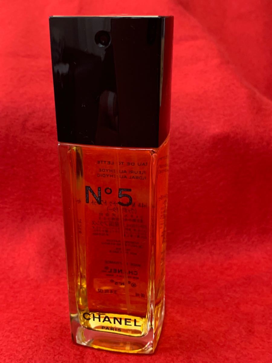 CHANEL No.5 シャネルNo5 オードゥ トワレット100ml。箱なし。残量90