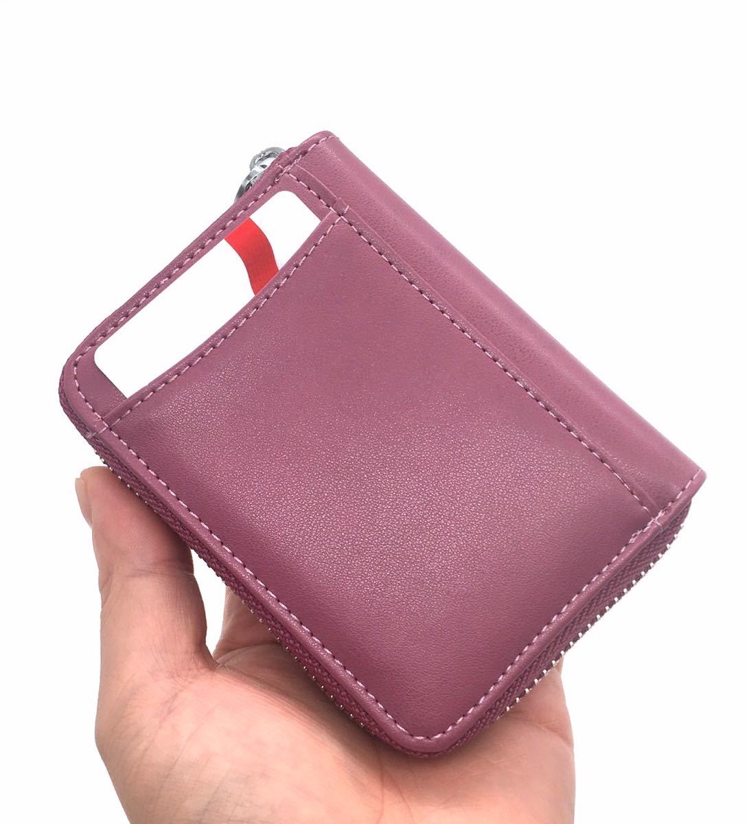 Paypayフリマ ミニ財布 コインケース カードケース 小銭入れ メンズ レディース ボックス型 本革 紫 パープル Paypayフリマ ミニ財布 コインケース カードケース 小銭入れ メンズ レディース ボックス型 本革 紫 パープル