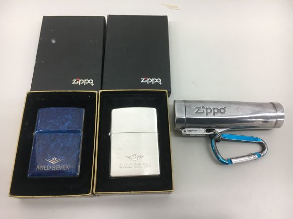 F118-H4-23△ ZIPPO ジッポー オイルライター 携帯灰皿 マイルドセブン
