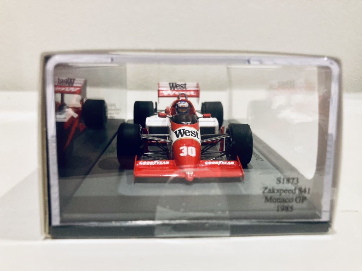 1/43 Spark ザクスピード 841 J.パーマー Monaco GP 1985 タバコ仕様