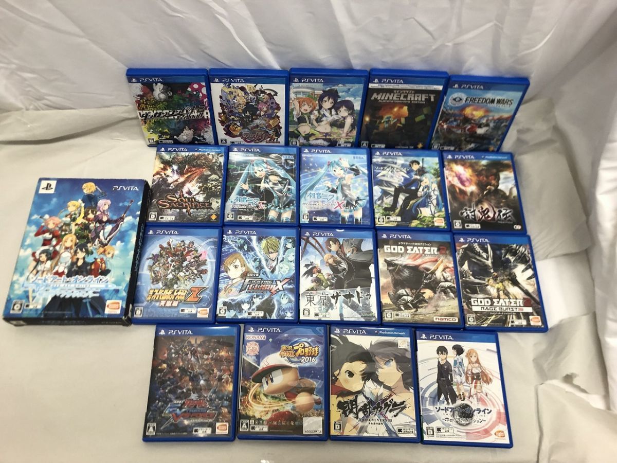 23 送60サ 0417 E10 Ps Vita ソフト20本セット ソードアートオンライン マインクラフト 他 品 Ps Vitaソフト 売買されたオークション情報 Yahooの商品情報をアーカイブ公開 オークファン Aucfan Com 23 送60サ 0417 E10 Ps Vita ソフト20本セット ソードアートオンライン マインクラフト 他 品 Ps Vitaソフト 売買されたオークション情報 Yahooの商品情報をアーカイブ公開 オークファン Aucfan Com