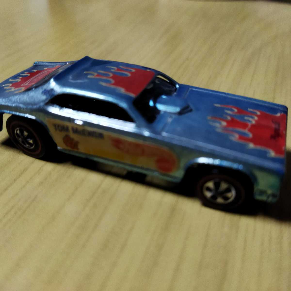 HOTwheel プリムス・バラクーダ マングース 1969年 ブルー 当時物