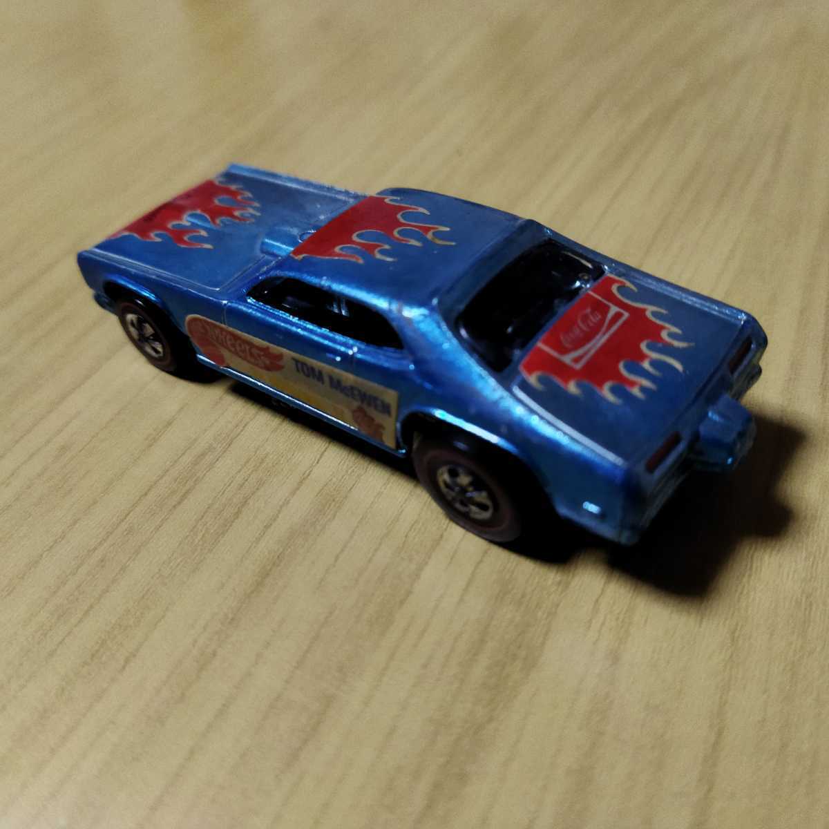 HOTwheel プリムス・バラクーダ マングース 1969年 ブルー 当時物