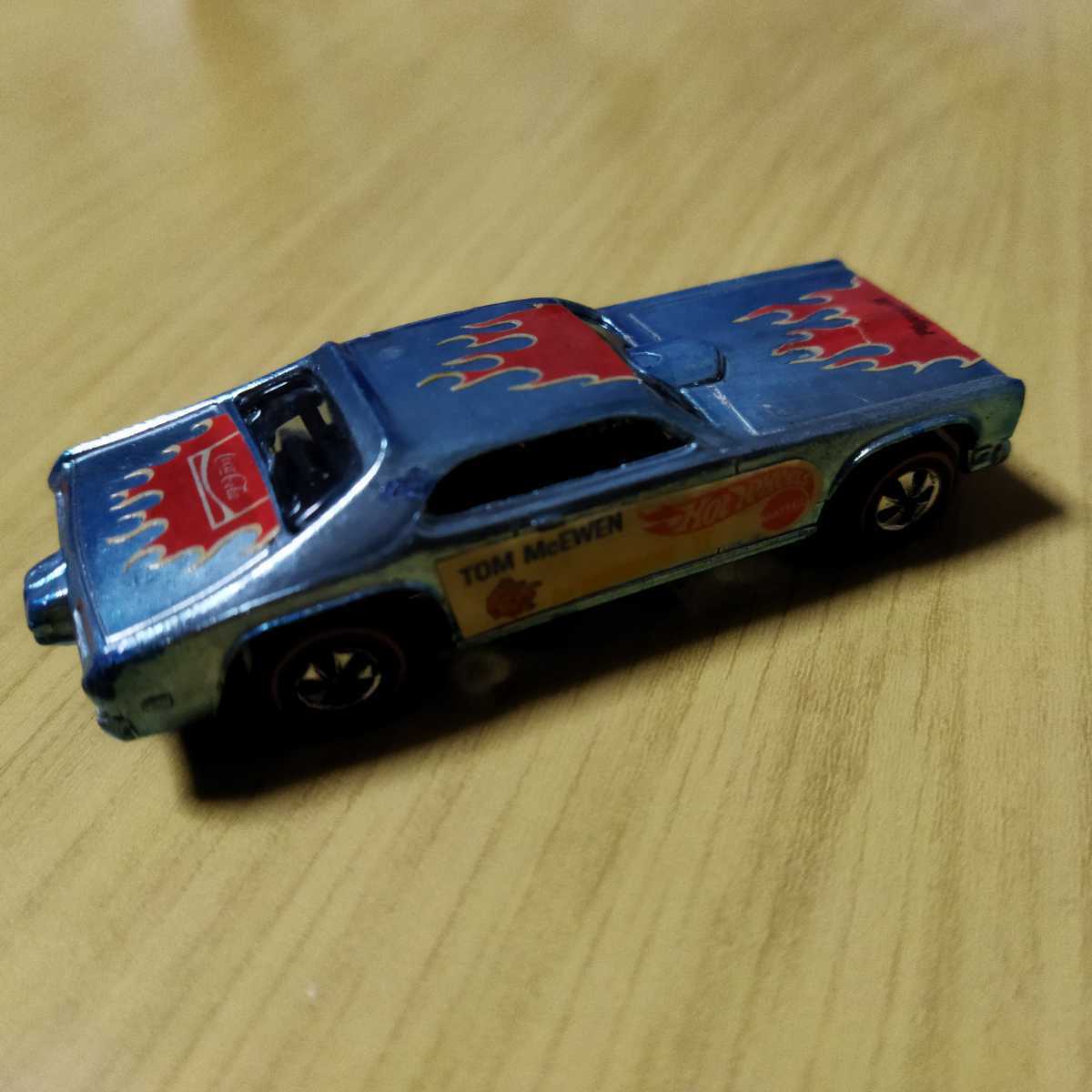 HOTwheel プリムス・バラクーダ マングース 1969年 ブルー 当時物