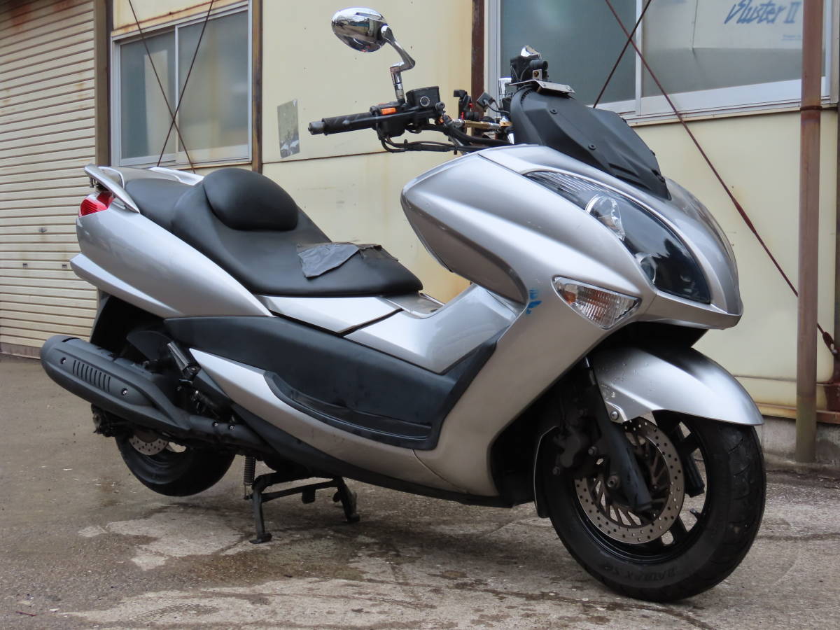 千葉 ヤマハ マジェスティ250-4 SG20J ノーマル車 不動レストアベース