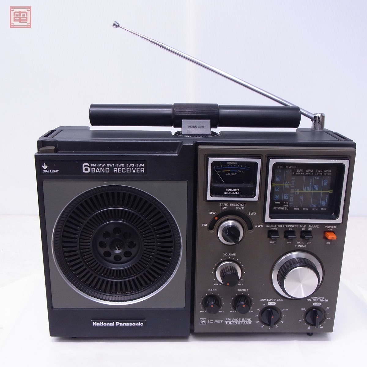 ナショナル パナソニック RF-1180 AM/FM/SW BCLラジオ National Panasonic【20_画像1