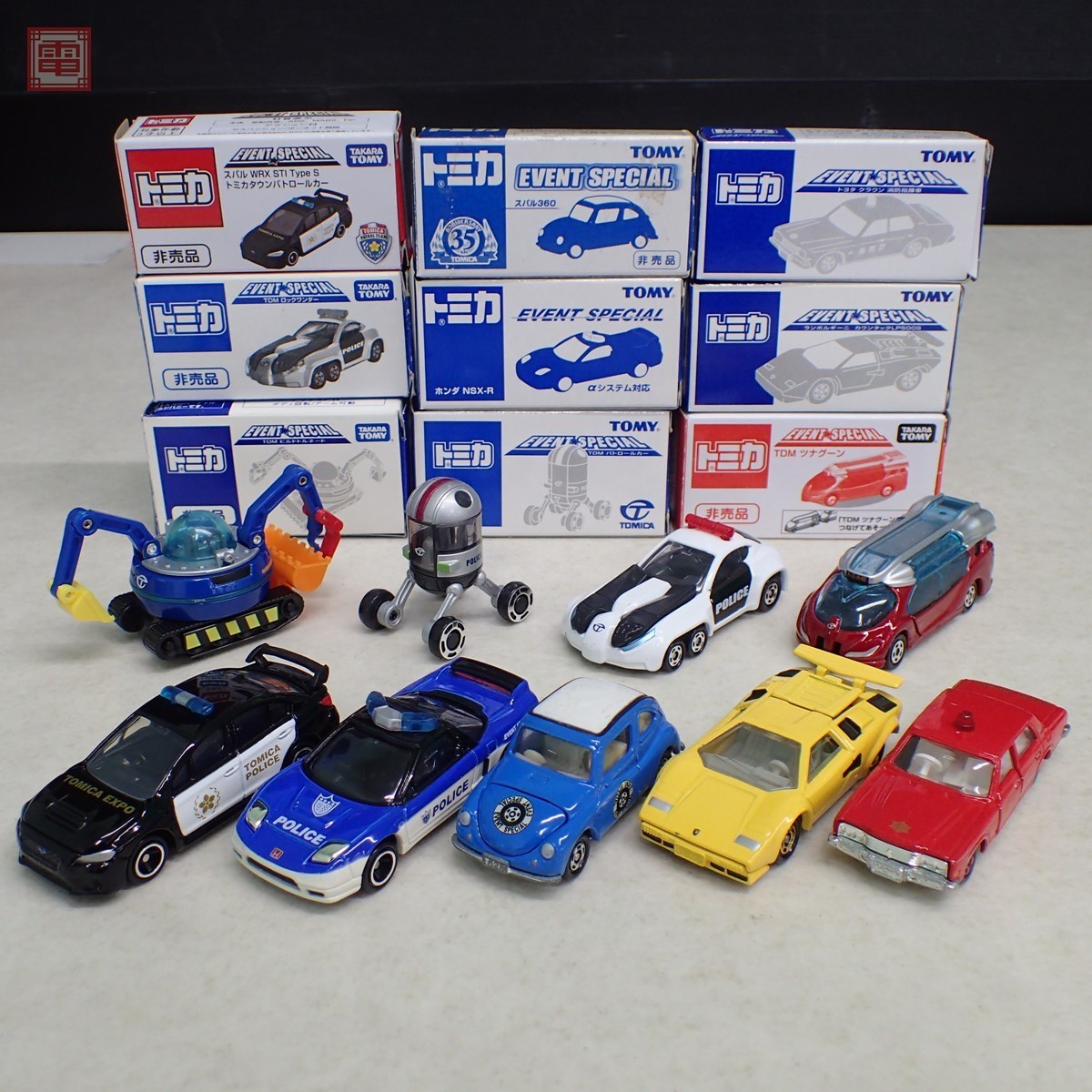 トミカ イベントスペシャル ホンダ NSX-R/スバル 360/トヨタ クラウン