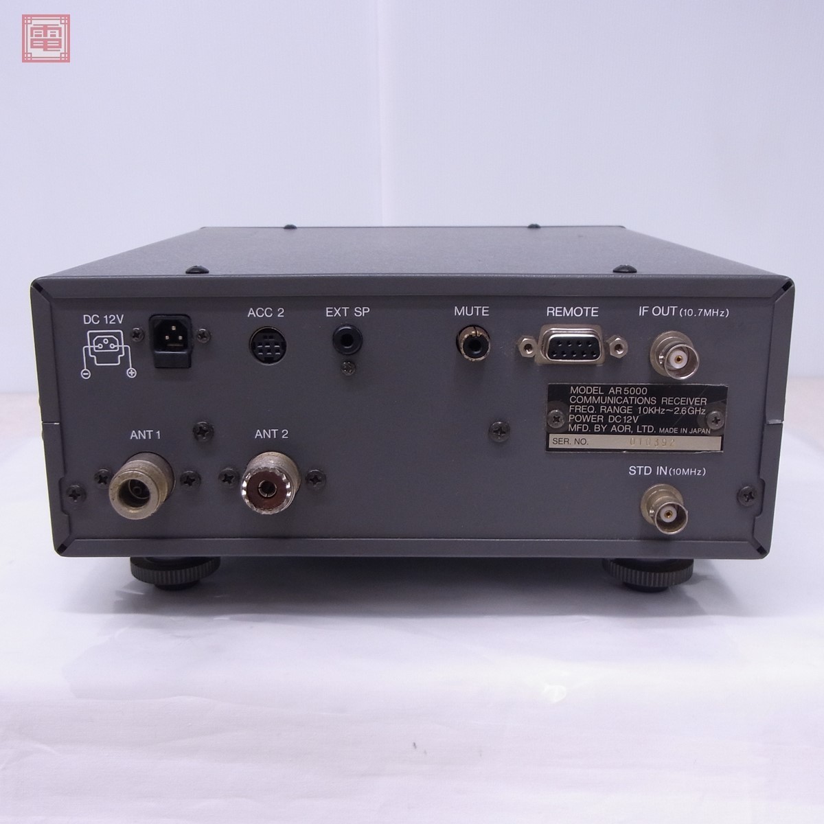 低価国産 ヤフオク! - AOR AR5000 10kHz～2600MHz 広帯域受信機 TCXO組 