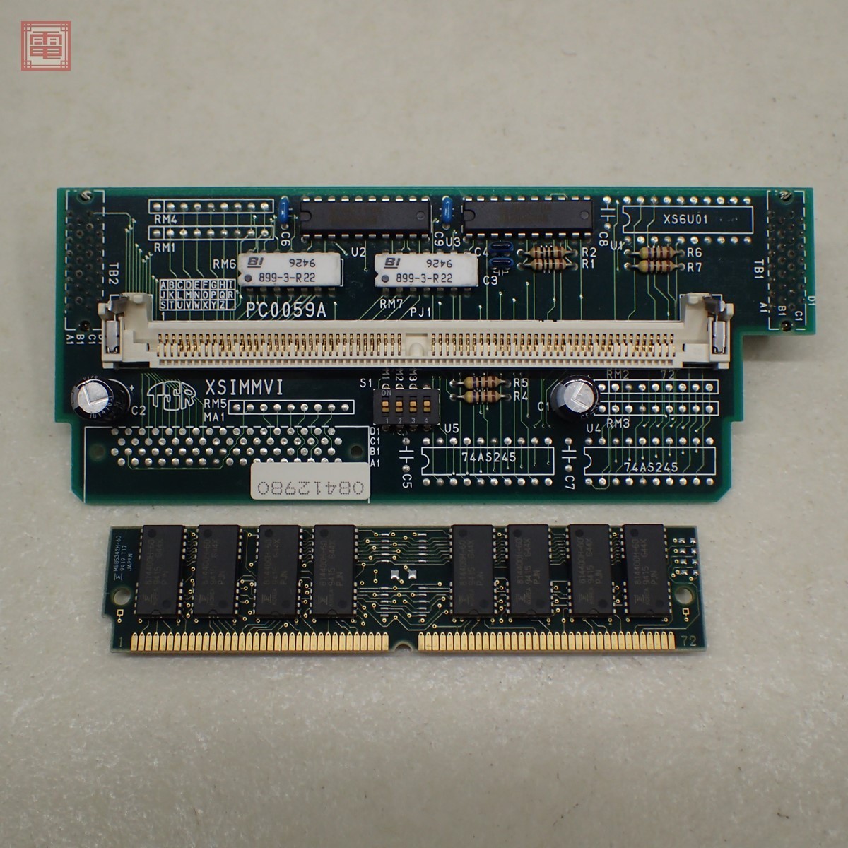 X68000XVI 本体内蔵型SIMM増設メモリーボード XSIMMVI TSR 動作未確認