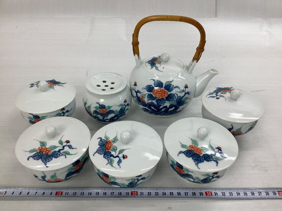 畑萬 鍋島焼 まとめ 茶器 湯呑み 盃 他 ACBF 品 | monsterdog.com.br