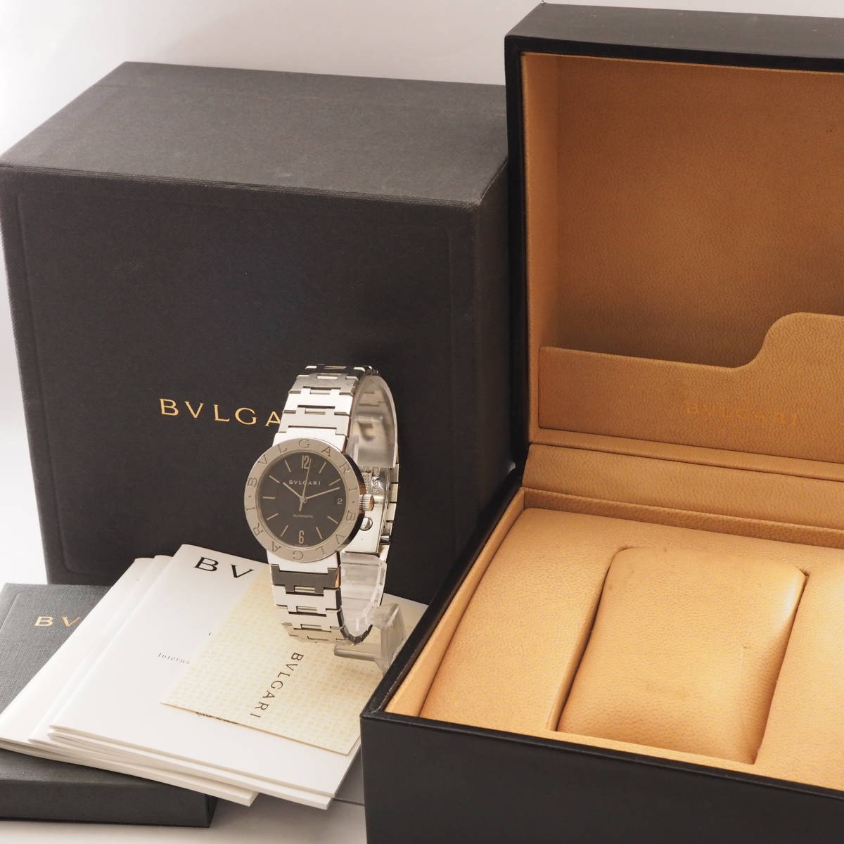 ブルガリ ブルガリブルガリ BB33SS AUTO BVLGARI デイト 自動巻 ブルガリ ブルガリブルガリ BB33SS AUTO BVLGARI デイト 自動巻