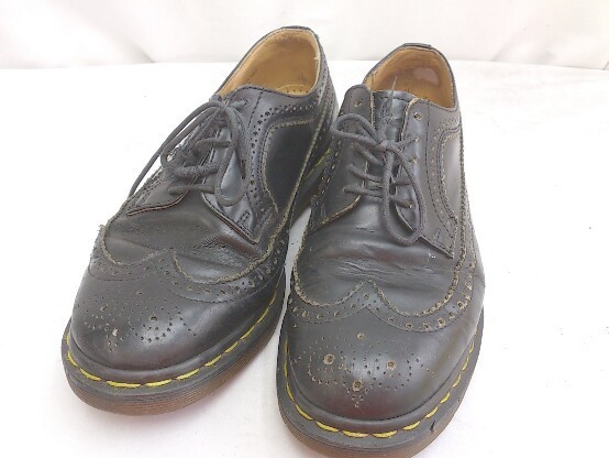 Dr.MARTENS ドクターマーチン 革靴 ウイングチップ 3989 イングランド