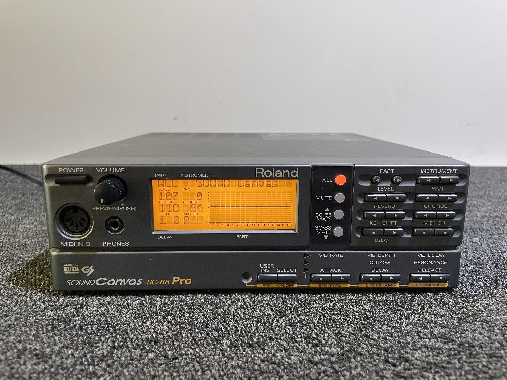 52□□ Roland MIDI 音源モジュール SOUND Canvas SC-88 Pro