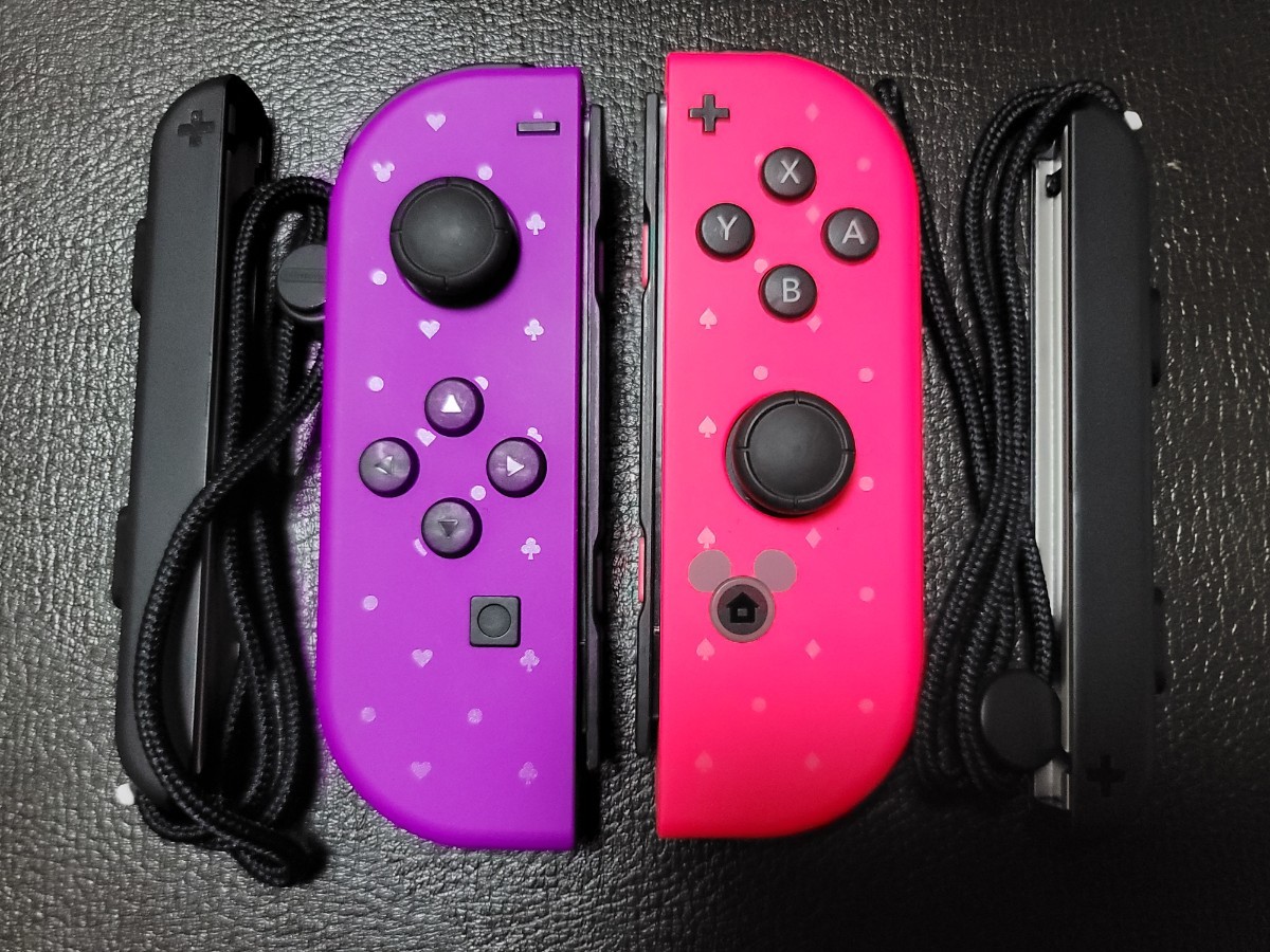 Paypayフリマ 中古美品 Nintendo Switch ディズニーツムツムフェスティバルセット 付属ジョイコン ストラップ Joy Con