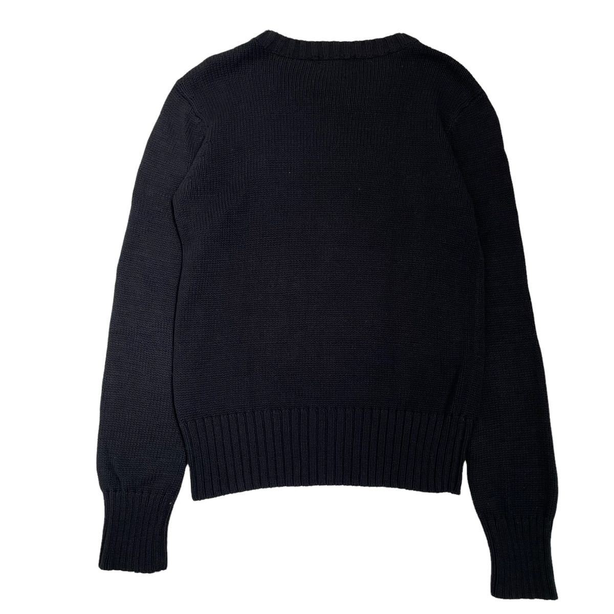 本店は 黒 POLO ニット JEANS COMPANY POLO 黒 COMPANY COMPANY ニット