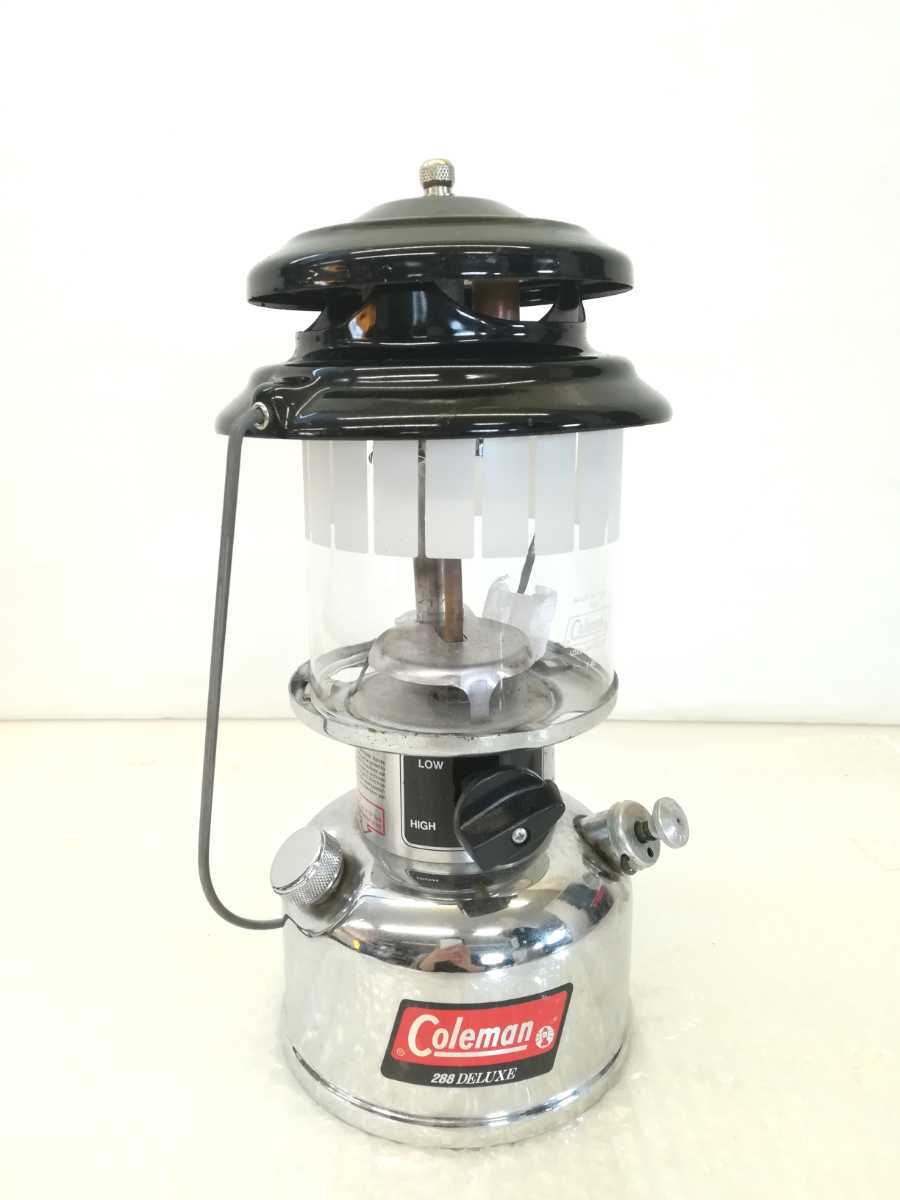 A18ecls0017/【動作未確認】Coleman DELUXE TWO MANTLE 288 ケース無し