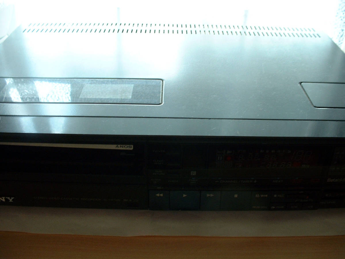 ソニー　ビデオカセットレコーダー　SL-HF505　ジャンク　リモコン付き_画像1