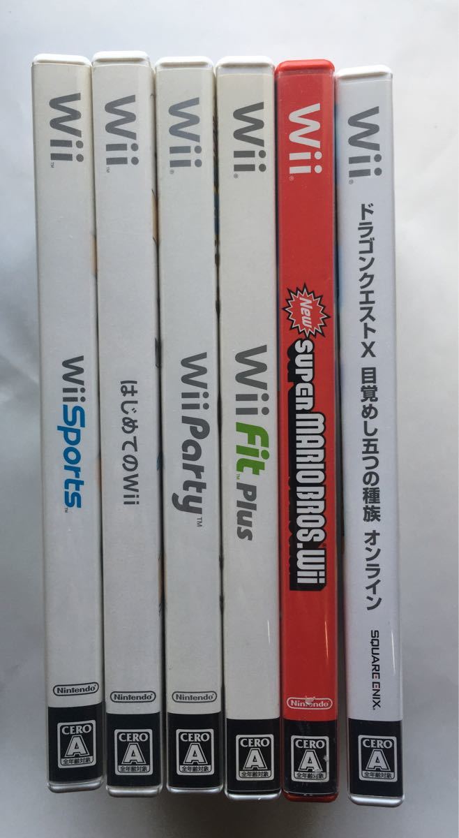 PayPayフリマ｜中古Wii 本体 ＋ ソフト7本セット
