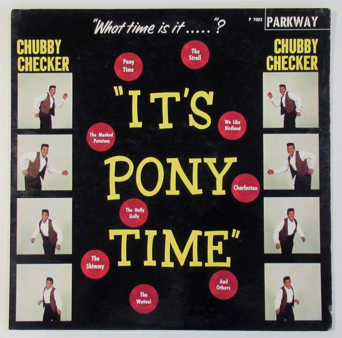 レコード〈LP〉チャビー・チェッカー（CHUBBY CHECKER）IT'S PONY TIME_画像1