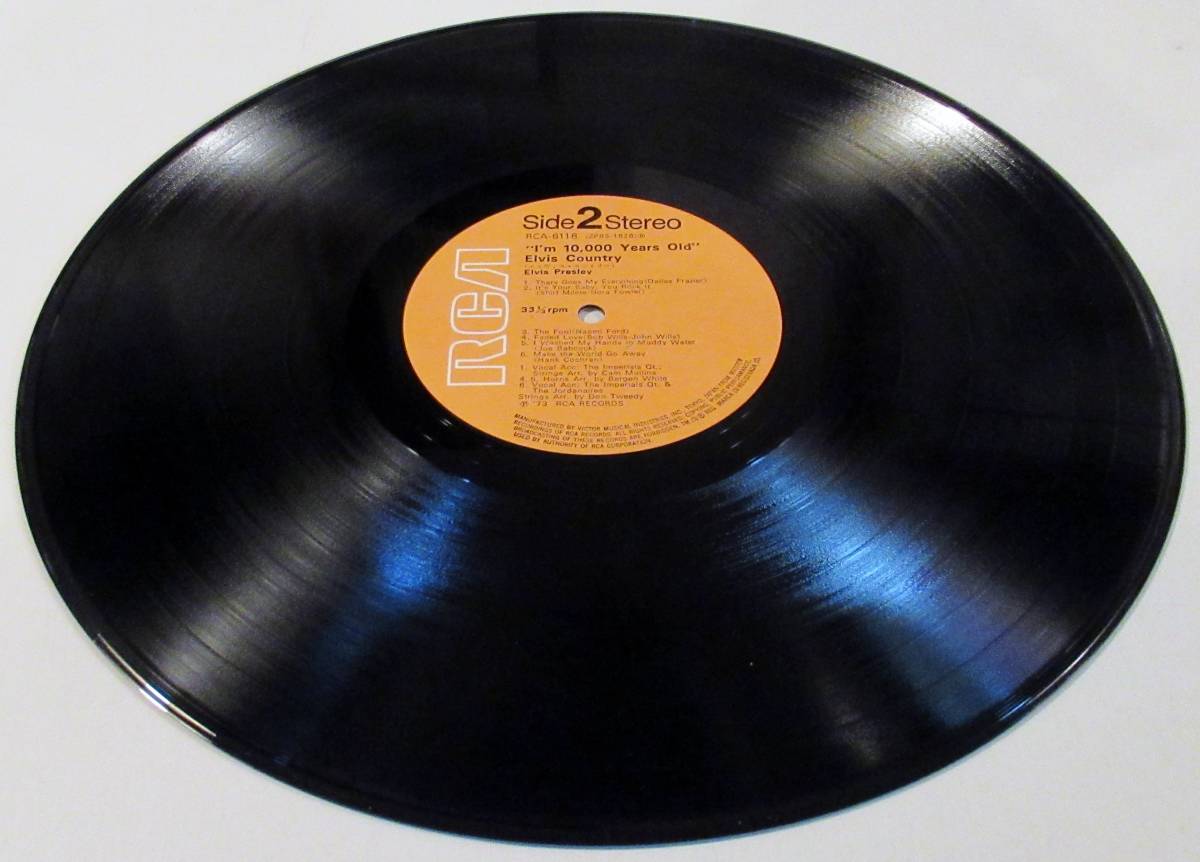 レコード〈LP〉エルビス・プレスリー（ELVIS PRESLEY）ELVIS COUNTRY (RCA-6118）_画像5
