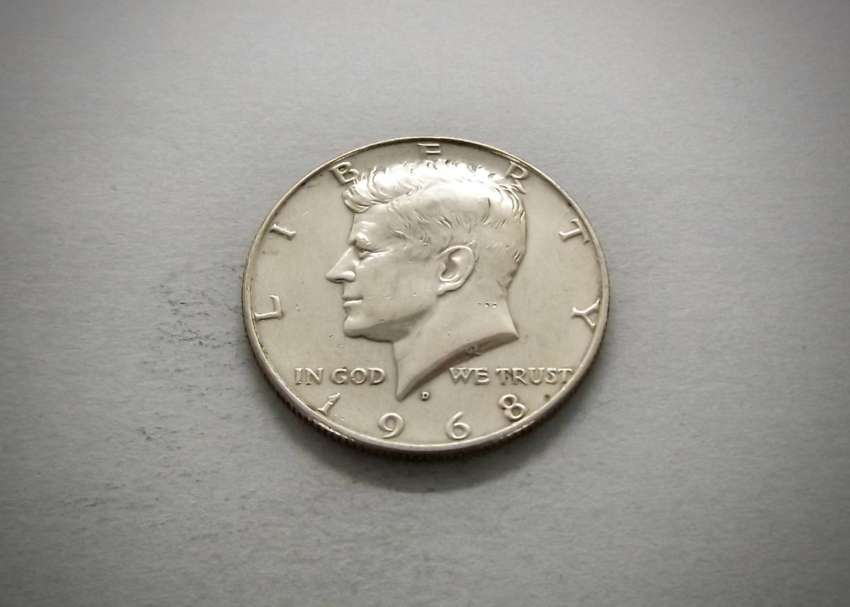 ホビー・グ ケネディハーフ・ダラー銀貨。 4bula-m43594349653 おもちゃ・