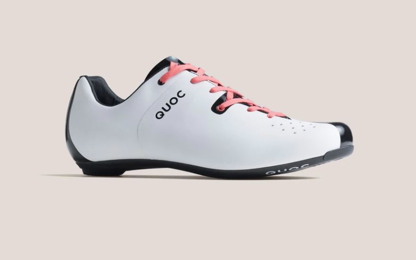 【未使用】QUOC　Night Lace-Up Road Shoes　EU41.5　(UK7.5) クオック ナイト ロードシューズ　白　SPDSL 参考：富士ヒル乗鞍ハルヒル_画像2