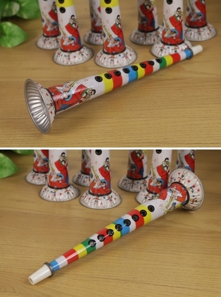 昭和レトロ ブリキの笛 ラッパ 合計１８０点セット 日本製_画像5