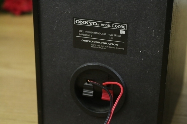 [ Onkyo ONKYO] powered speaker pair (GX-D90) operation possible 