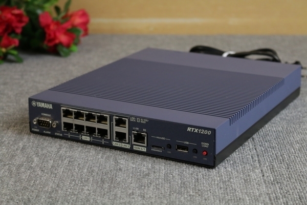 ヤマハ YAMAHA】ギガアクセスVPNルーター(RTX1200)現状品! dinkes