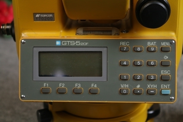 【トプコン TOPCON】トータルステーション（GTS-520F）測量機｜ジャンク｜R424_画像8