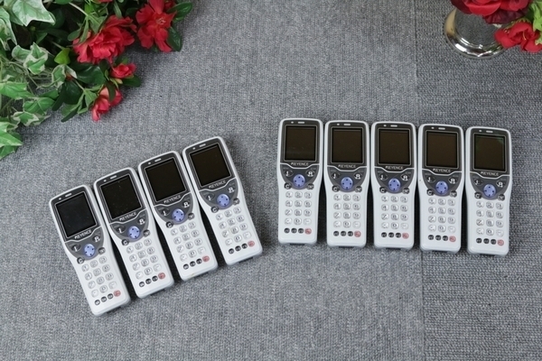 ジャンク!! キーエンス ハンデイターミナル9点セット BT-600B ジャンク!! キーエンス ハンデイターミナル9点セット BT-600B