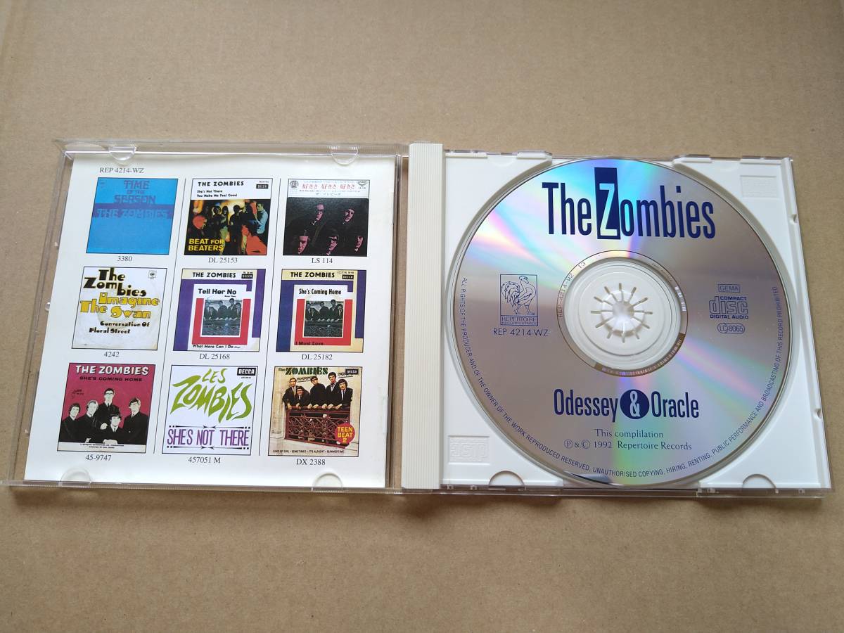 THE ZOMBIES ゾンビーズ / Odessey And Oracle CD 1992年 REP 4214-WZ 輸入盤  28曲入り(その他)｜売買されたオークション情報、yahooの商品情報をアーカイブ公開 - オークファン（aucfan.com）