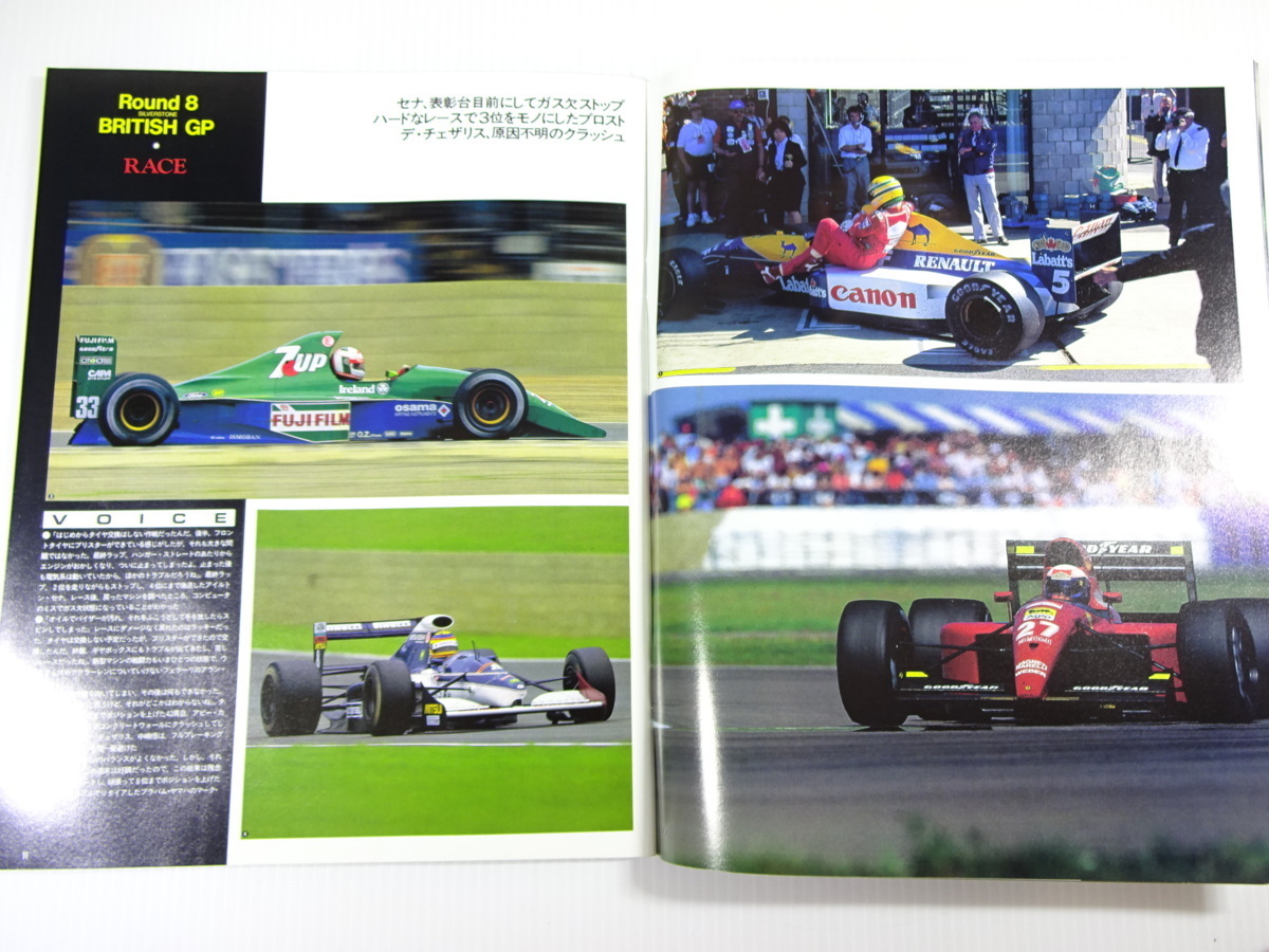 F1速報/1991-7/イギリスGP号/ベネトン・チームストーリー_画像3