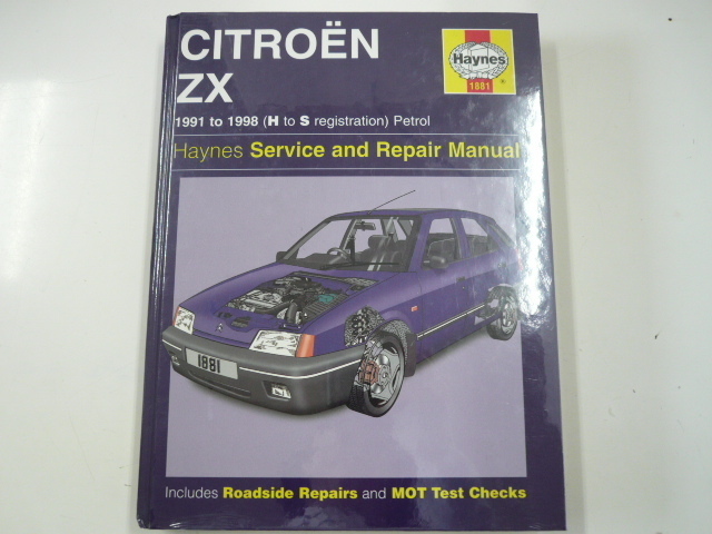  Citroen ZX Petrol/1991-98 * foreign book * English 