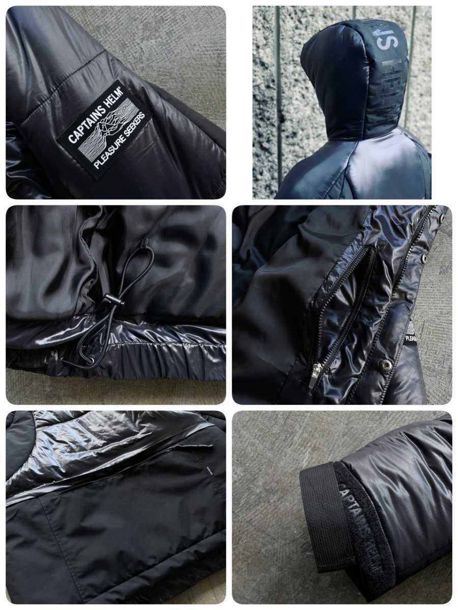 プレゼント サプライズ Captains Helm warmpaddingjacket黒 定価66000