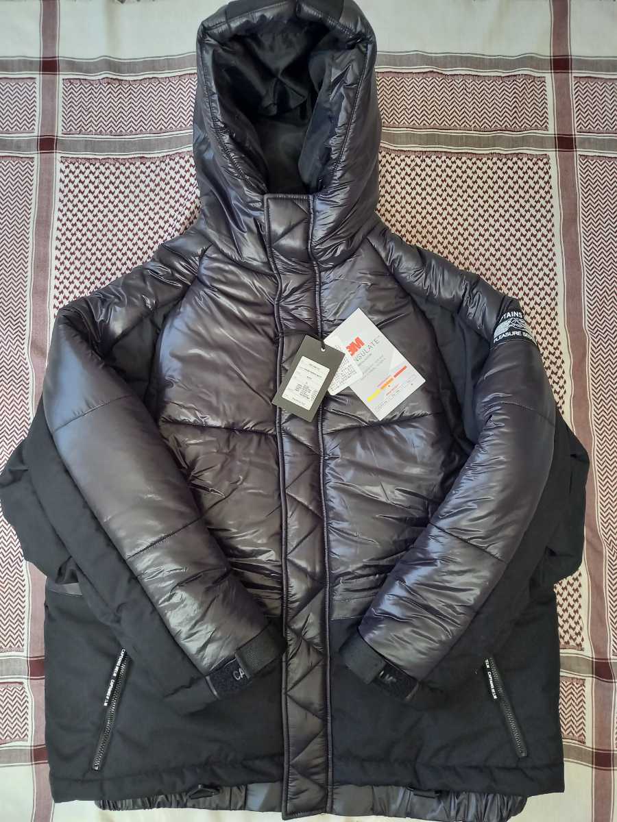 プレゼント サプライズ Captains Helm warmpaddingjacket黒 定価66000