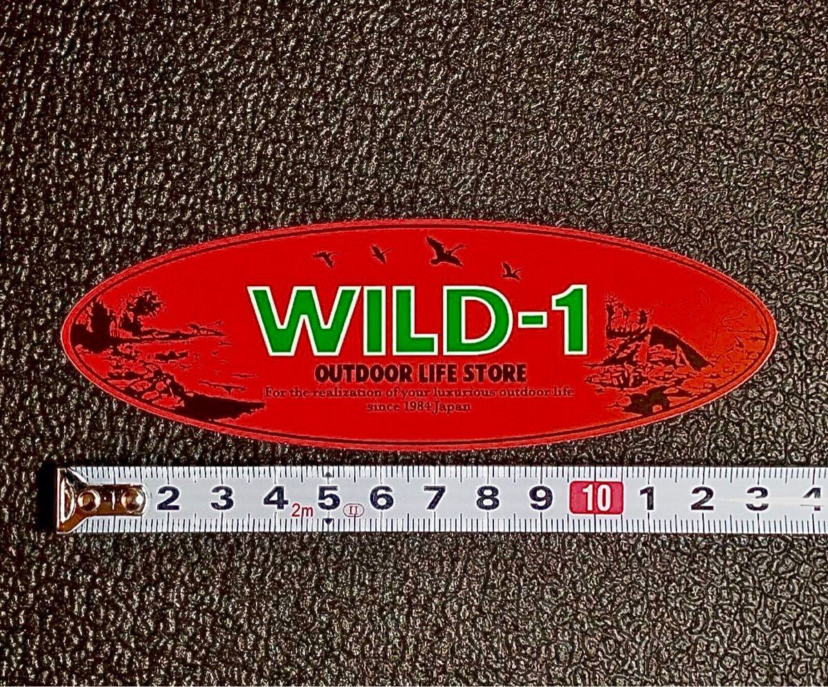 即決! WILD-1 非売品 ステッカー / COLEMAN・SNOW PEAK・BALLISTICS_画像1