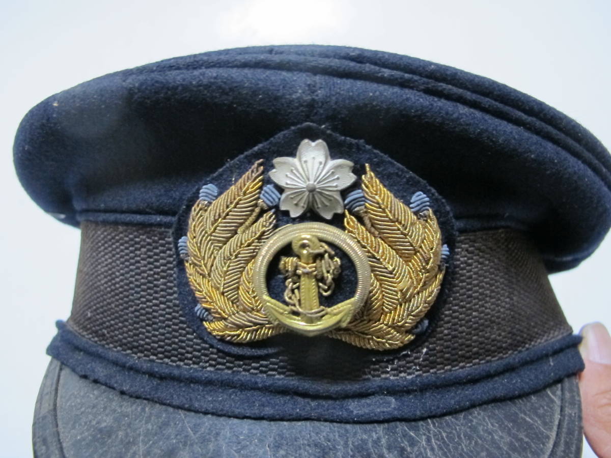 旧日本海軍帝国海軍士官制帽 代購幫