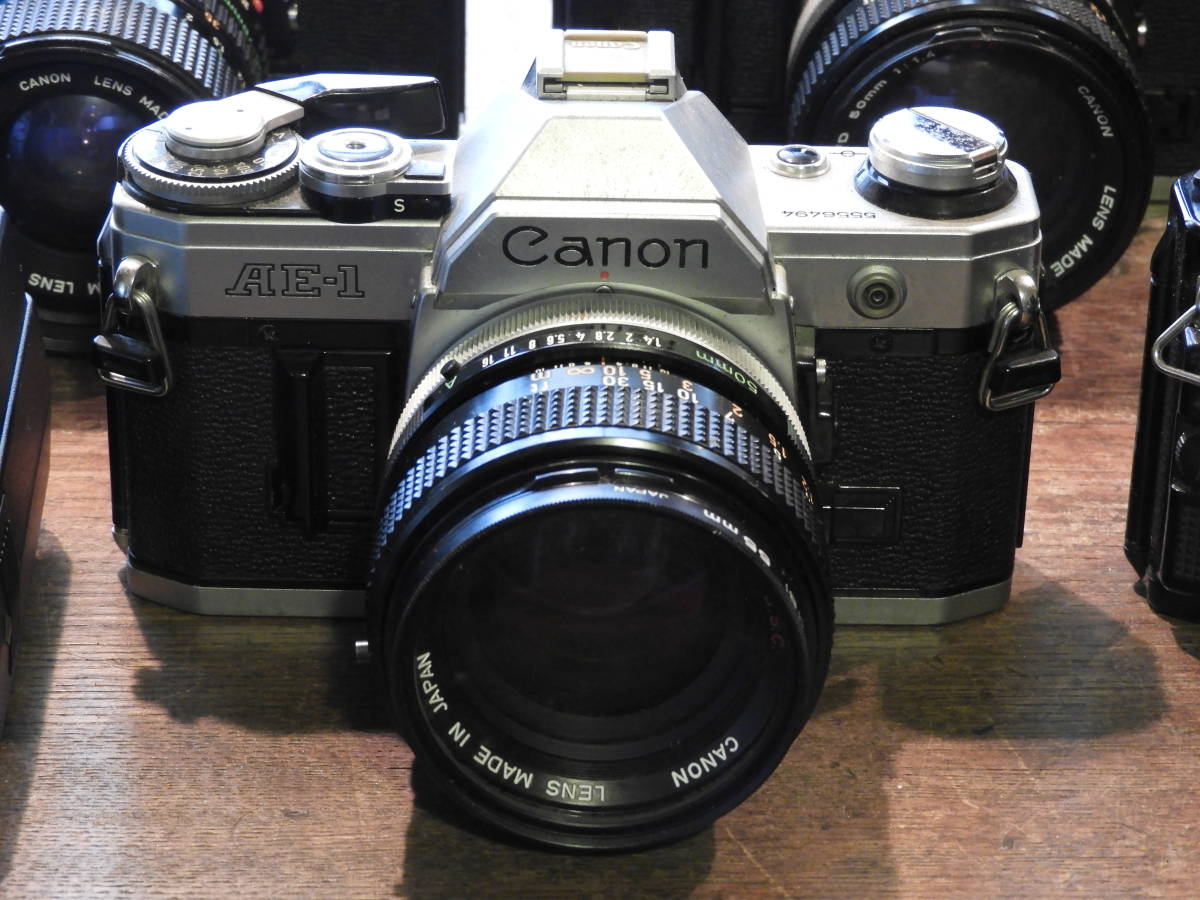 Canon AE-1　ジャンク品　修理・部品取り用　まとめて_画像2