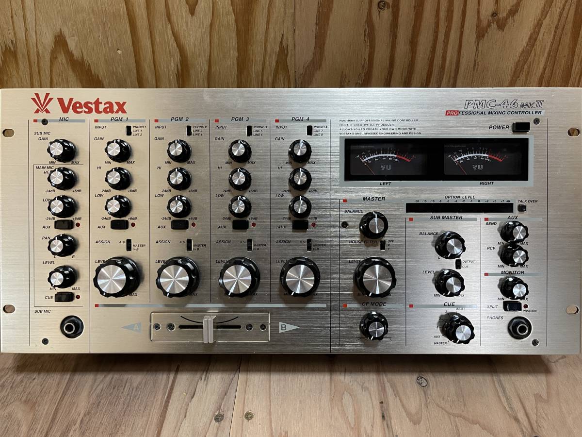 Yahoo!オークション - 名機 ロータリー ミキサー Vestax pmc 46 m...