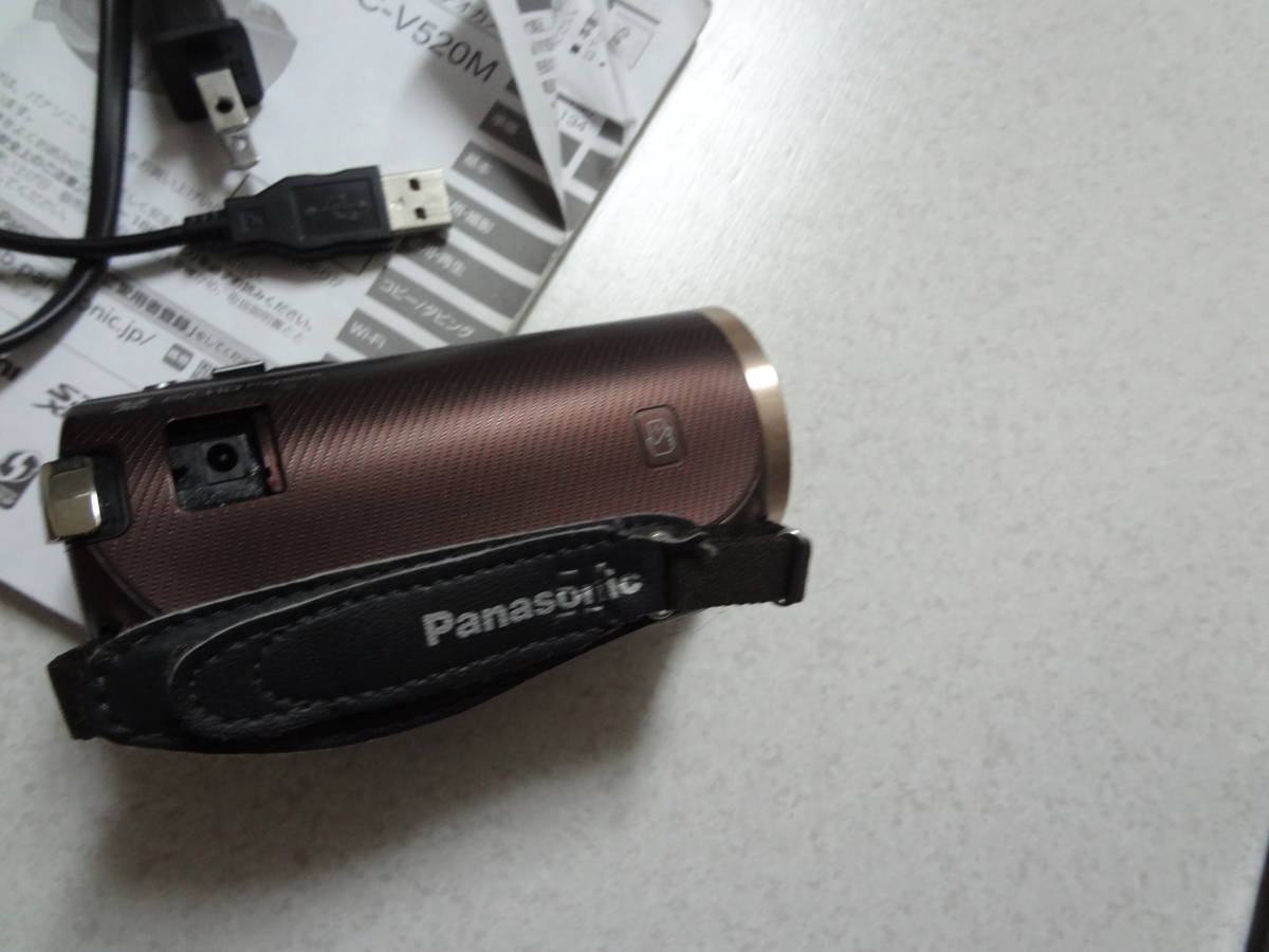  Panasonic パナソニック HC-V520M ビデオカメラ　ジャンク扱い_画像6