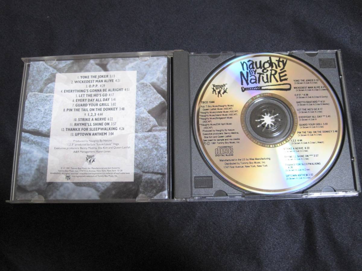 【 Naughty By Nature ノーティバイネーチャー / Naughty By Nature 】 輸入盤 12センチ CD アルバム 【 廃盤 希少 レア盤 】の画像3