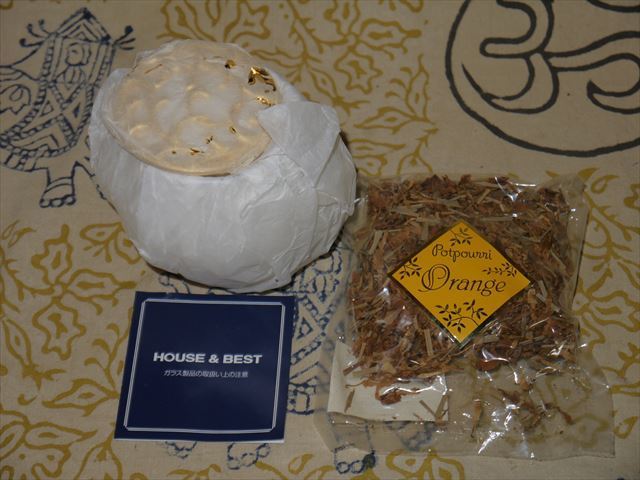 HOYA CRYSTAL. pot pot-pourri canister * unused home long-term keeping goods 