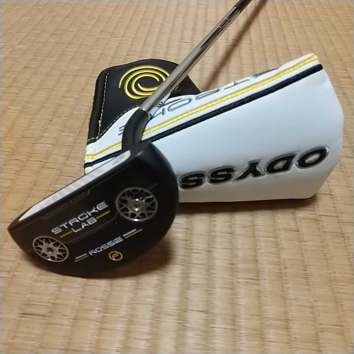 美品 オデッセイパター ストロークラボROSSIE FLOW 33インチ おまけ付