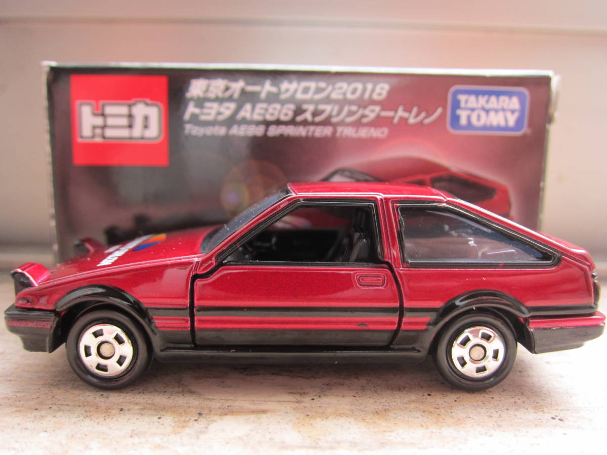 トミカ　東京オートサロン２０１８　トヨタ　AE86　スプリンタートレノ　箱付き_画像7