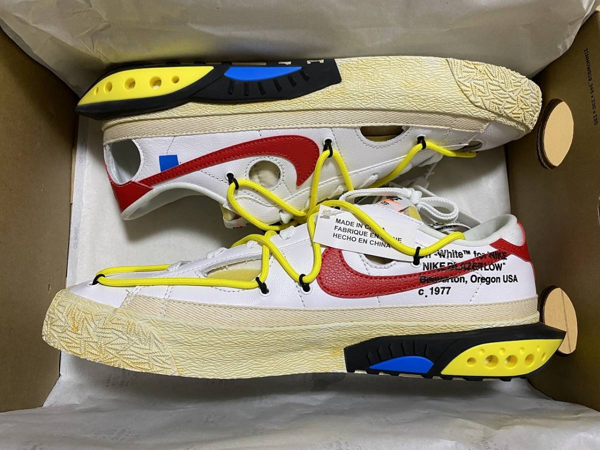 新品 国内正規品 28.5cm NIKE x OFF-WHITE Blazer Low ナイキ オフ